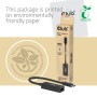 CLUB3D CAC-2505 cavo e adattatore video 0,12 m USB tipo-C HDMI + USB Nero