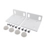Mikrotik CRS418-8P-8G-2S+5axQ2axQ-RM L2/L3 Gigabit Ethernet (10/100/1000) Supporto Power over Ethernet (PoE) 1U