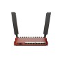 Mikrotik L009UiGS-2HaxD-IN router wireless Gigabit Ethernet Banda singola (2.4 GHz) Rosso (L009UIGS-2HAXD-IN)