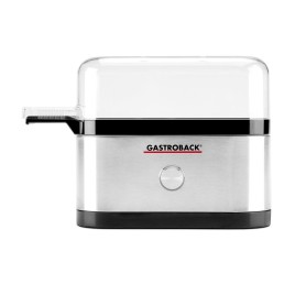 Gastroback Design Mini 3 uovo/uova 350 W Nero, Acciaio inox (42800)