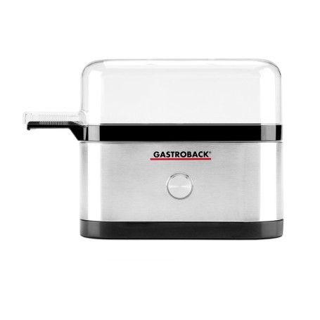 Gastroback Design Mini 3 uovo/uova 350 W Nero, Acciaio inox (42800)