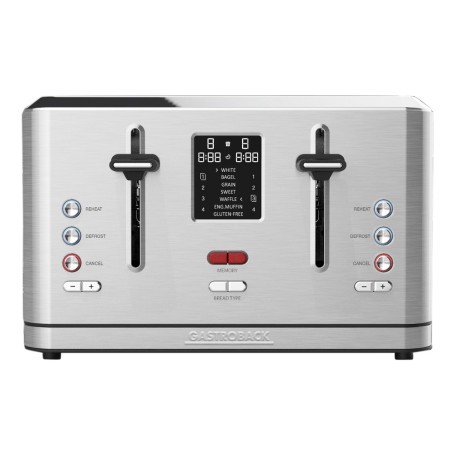 Gastroback Design Digital 4S 7 4 fetta/e 1900 W Acciaio inox (42396)