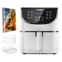 Cosori CP158-AF-RXW friggitrice Singolo 5,5 L Indipendente 1700 W Friggitrice ad aria calda Bianco (CP158-RXW)