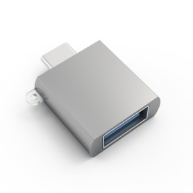 Satechi ST-TCUAM adattatore per inversione del genere dei cavi USB C USB A Grigio (ST-TCUAM)