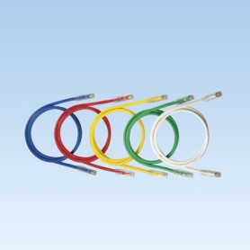 Panduit Category 6 UTP Patch Cord for Use with NetKey Category 6 Components cavo di rete Bianco 1 m (NK6PC1MY)