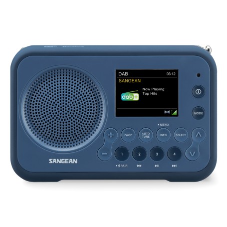 Sangean DPR-76 BT Portatile Digitale Blu scuro (DPR-76BT)
