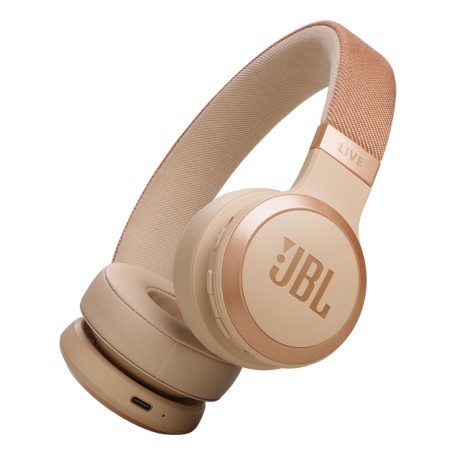 JBL Live 670NC Auricolare Wireless A Padiglione Musica e Chiamate Bluetooth Sabbia (JBLLIVE670NCSAT)