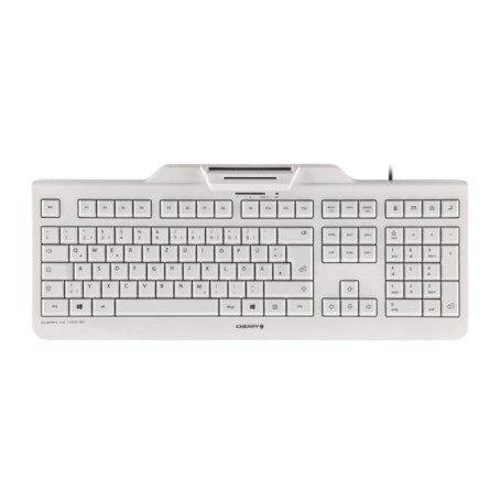 CHERRY KC 1000 SC tastiera USB Italiano Grigio (JK-A0100IT-0)