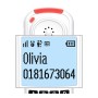 Atlinks XTRA 2355 Telefono DECT Identificatore di chiamata Bianco (ATL1424003)
