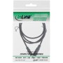 InLine 99934 cavo audio 3.5mm Nero (99934)