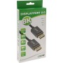 InLine Cavo DisplayPort 2.0, 8K4K UHBR, nero, contatti dorati, 3m (15403P)