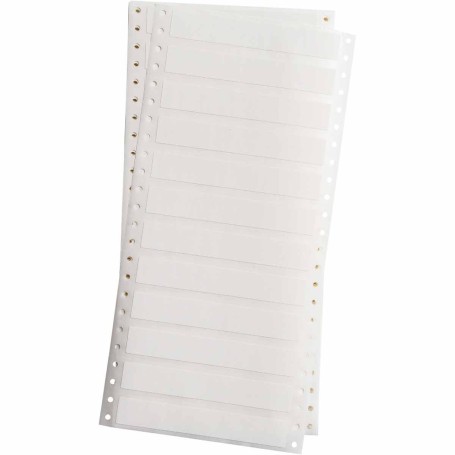 Brady DAT-137-502-10 etichetta per stampante Bianco (027337)
