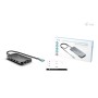 i-tec USB-C Metal Nano 3x Display (DP, HDMI and VGA) Docking Station + Power Delivery 100 W (C31NANOTRIDOCKPD)