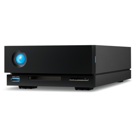 LaCie 1big Dock disco rigido esterno 24 TB 7200 Giri/min 3.5" USB Type-A / USB Type-C 3.2 Gen 1 (3.1 Gen 1) Nero (STHS24000800)