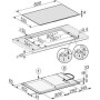 Miele KM 7373 FL (piano cottura a induzione autosufficiente) (KM7373FLSW)
