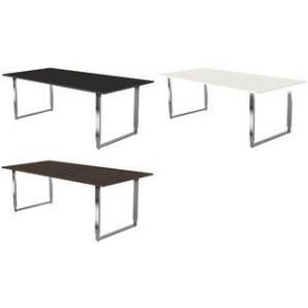 kerkmann Konferenztisch AVETO (B)2.000 mm, wenge (B)2.000 x (T)1.000 x (H)680 - 820 mm, höhenverstellbar, - 1 Stück (4339)