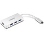 Trendnet TUC-H4E hub di interfaccia USB 3.2 Gen 1 (3.1 Gen 1) Type-C 5000 Mbit/s Bianco (TUC-H4E)