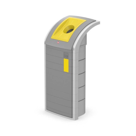 Hailo ProfiLine WSB Design Plus XXXL Rettangolare ABS Grigio (0912-590)