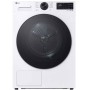LG RT90X7W Asciugatrice a pompa di calore da 9 kg, classe di efficienza energetica B, larghezza 60 cm