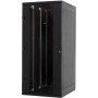 Triton 19"-Netzwerkschrank RMA von - 42 HE - BxT 800x600 mm - schwarz - Sichttür - RückWAND (RMA-42-A86-BAX-N1)