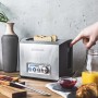 Gastroback Design Pro 2S 2 fetta/e 950 W Nero, Acciaio inossidabile (42397)