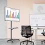 Techly ICA-TR21 Supporto TV a parete 139,7 cm (55") Nero (ICA-TR21)