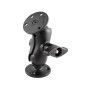 RAM Mounts RAM-D-101U-C-IN1 kit di fissaggio Nero Alluminio, Gomma