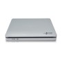 Hitachi-LG Slim Portable DVD-Writer lettore di disco ottico DVD±RW Argento (GP70NS50.AHLE10B)