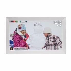 Denver PFF-1504W cornice per foto digitali Bianco 39,6 cm (15.6") Touch screen Wi-Fi (119101050180)