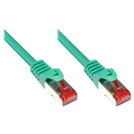 Alcasa 2m Cat6 S/FTP cavo di rete Verde S/FTP (S-STP) (8060-020G)