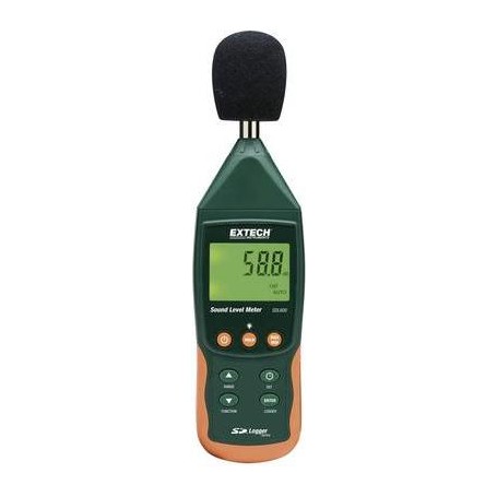 EXTECH SDL600 Schallpegel-Messgerät mit integriertem Datenlogger, Lärm-Messgerät 31.5 - 8000 Hz IEC (SDL600)