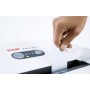 HSM Pure 320 distruggi documenti Taglio a particelle 23 cm Bianco (2330111)