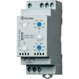 Finder Netzüberwachungsrelais 70.41.8.400.2030 70.41.8.400.2030 3-Phasen-Netzüberwachung (380 - 415 V/Ac), N-Leiter-Über (70.