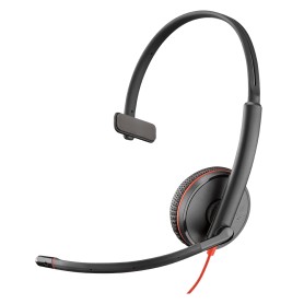 POLY Blackwire 3215 Auricolare Cablato A Padiglione Musica e Chiamate USB tipo-C Nero (209750-22)