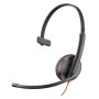 POLY Blackwire 3215 Auricolare Cablato A Padiglione Musica e Chiamate USB tipo-C Nero (209750-22)