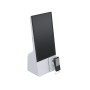 Ergonomic Solutions SpacePole Kiosk SKS001-02 accessorio di sistema POS Piastra POS Nero Metallo