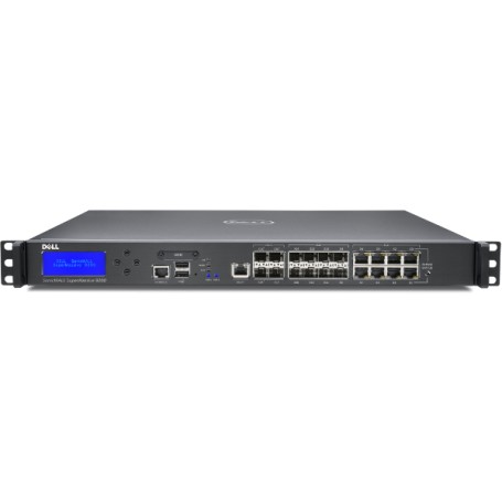 SonicWall SuperMassive 9600 firewall (hardware) 1U 20 Gbit/s (01-SSC-3881)