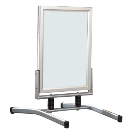 Franken premiumline Bacheca fissa Argento, Bianco Cloruro di polivinile (PVC) (BS1308)
