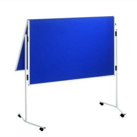 Franken ECO-UMTFG03R bacheca per annunci Bacheca portatile Blu Feltro