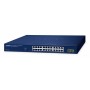 PLANET 24-Port 10/100/1000T + 2-Port Gestito L2 Gigabit Ethernet (10/100/1000) Blu (GS-2210-24T2S)