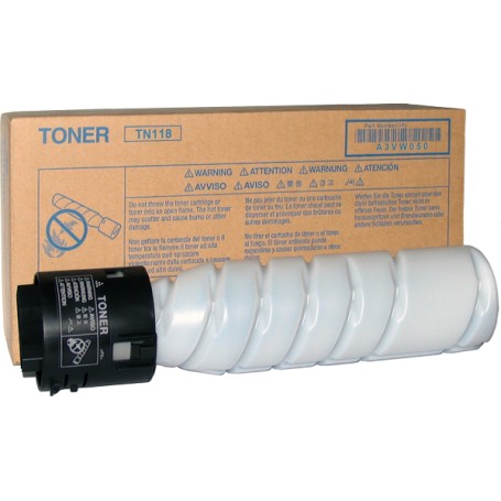 Konica Minolta TN-118 cartuccia toner Originale Nero (A3VW050)