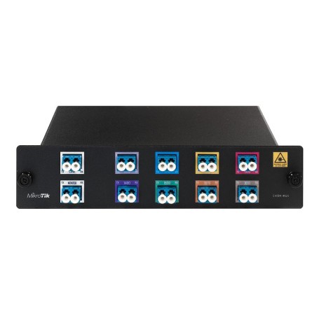 Mikrotik CWDM-MUX8A adattatore di fibra ottica 1 pz Nero