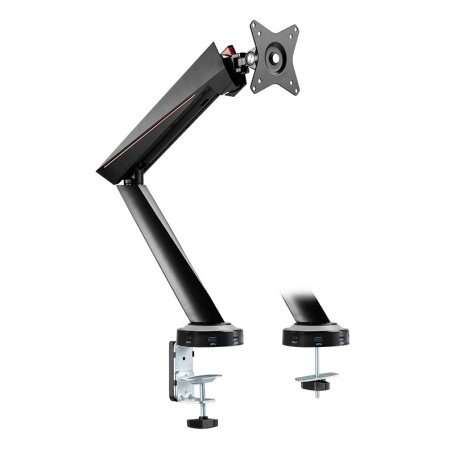 LogiLink BP0091 Supporti a parete per TV 81,3 cm (32") Scrivania Nero, Rosso