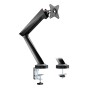 LogiLink BP0091 Supporti a parete per TV 81,3 cm (32") Scrivania Nero, Rosso