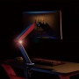 LogiLink BP0091 Supporti a parete per TV 81,3 cm (32") Scrivania Nero, Rosso