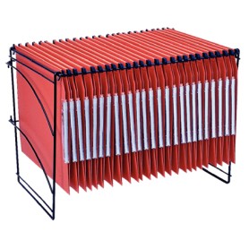Esselte 99200 cartella sospesa e accessorio A4 Nero, Rosso 25 pz