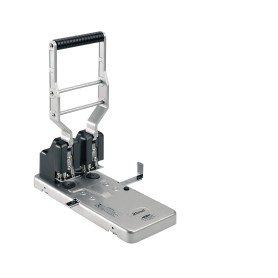 Rexel HD2150 Perforatore a 2 Fori per Grandi Volumi - Argento/Nero (2101234)