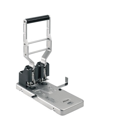 Rexel HD2150 Perforatore a 2 Fori per Grandi Volumi - Argento/Nero (2101234)