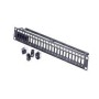 PATCH-PANEL VUOTO 24 P.KEYSTONE CON SUPPORTO CAVI (LX-UTPEMPTYUPP24)