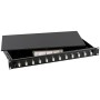 Cassetto ottico vuoto per 12 SC SX/12 LC DX 1U (CL-SL12SCSXB)